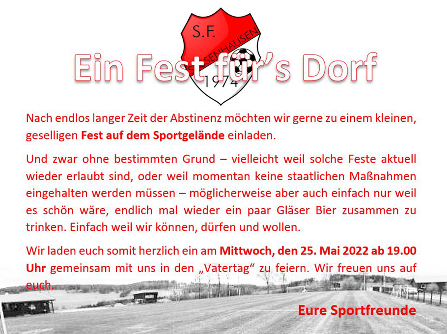 Fest-Einladung